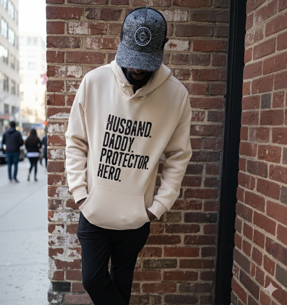 Everyday Hero Hoodie – Comfort for the Husband, Daddy & Protector
