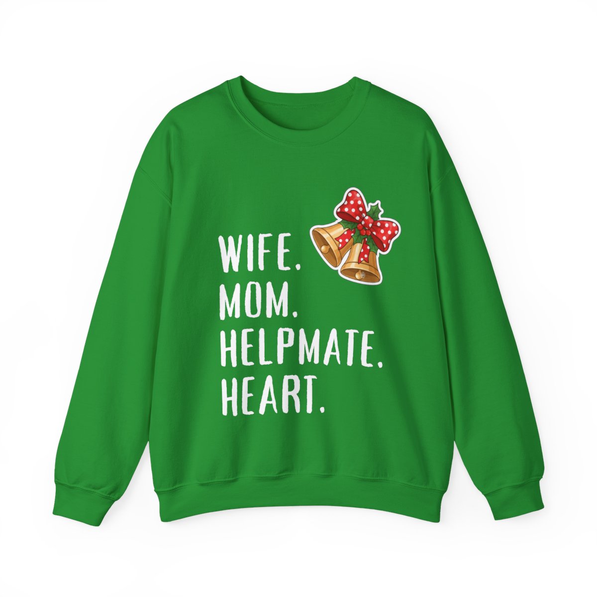 Holiday Heart Sweatshirt – Cozy Christmas Gift for Moms with Love