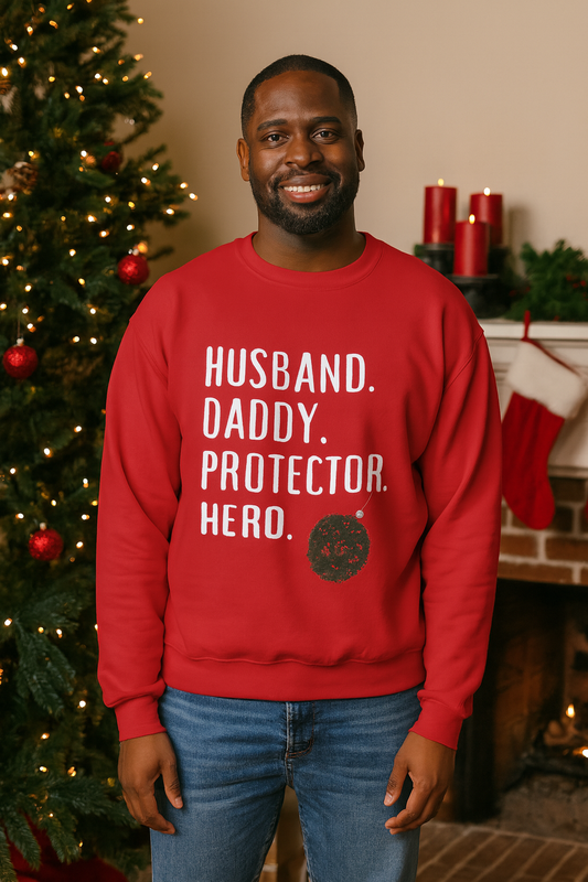 Dad Holiday Sweatshirt – Cozy Christmas Gift for Dad with Love
