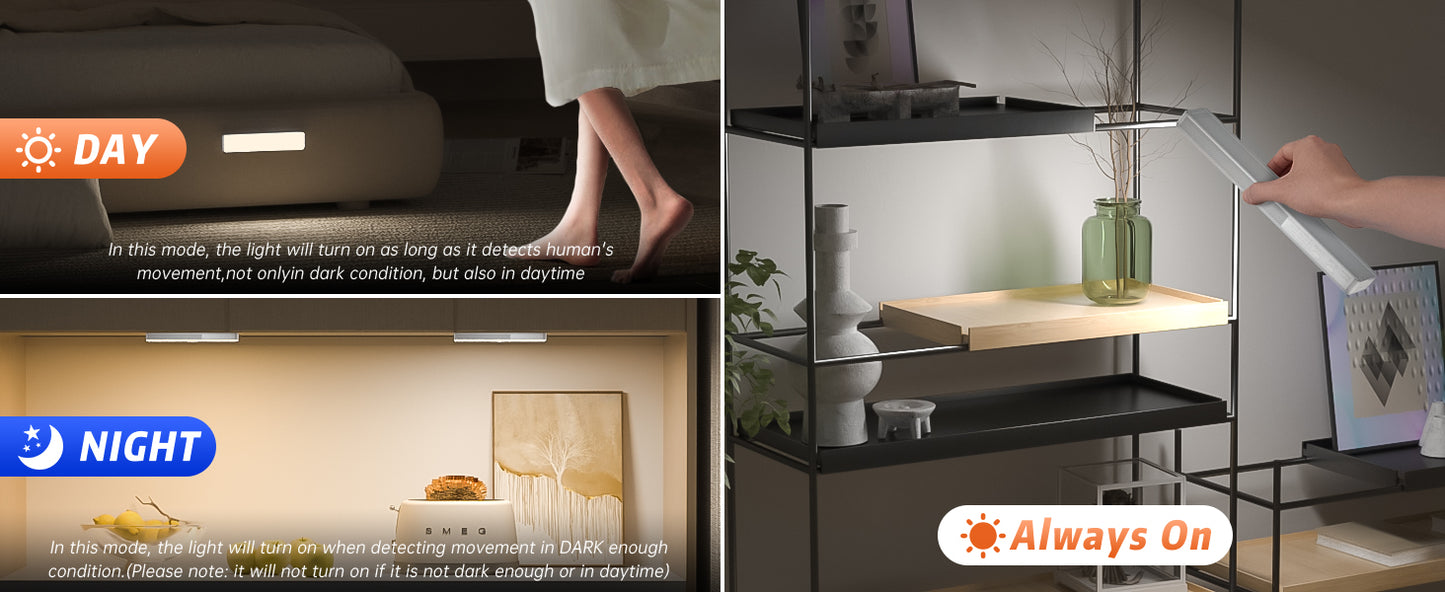 Smart Glow Lights 6 Pack with Charging Station + Remote