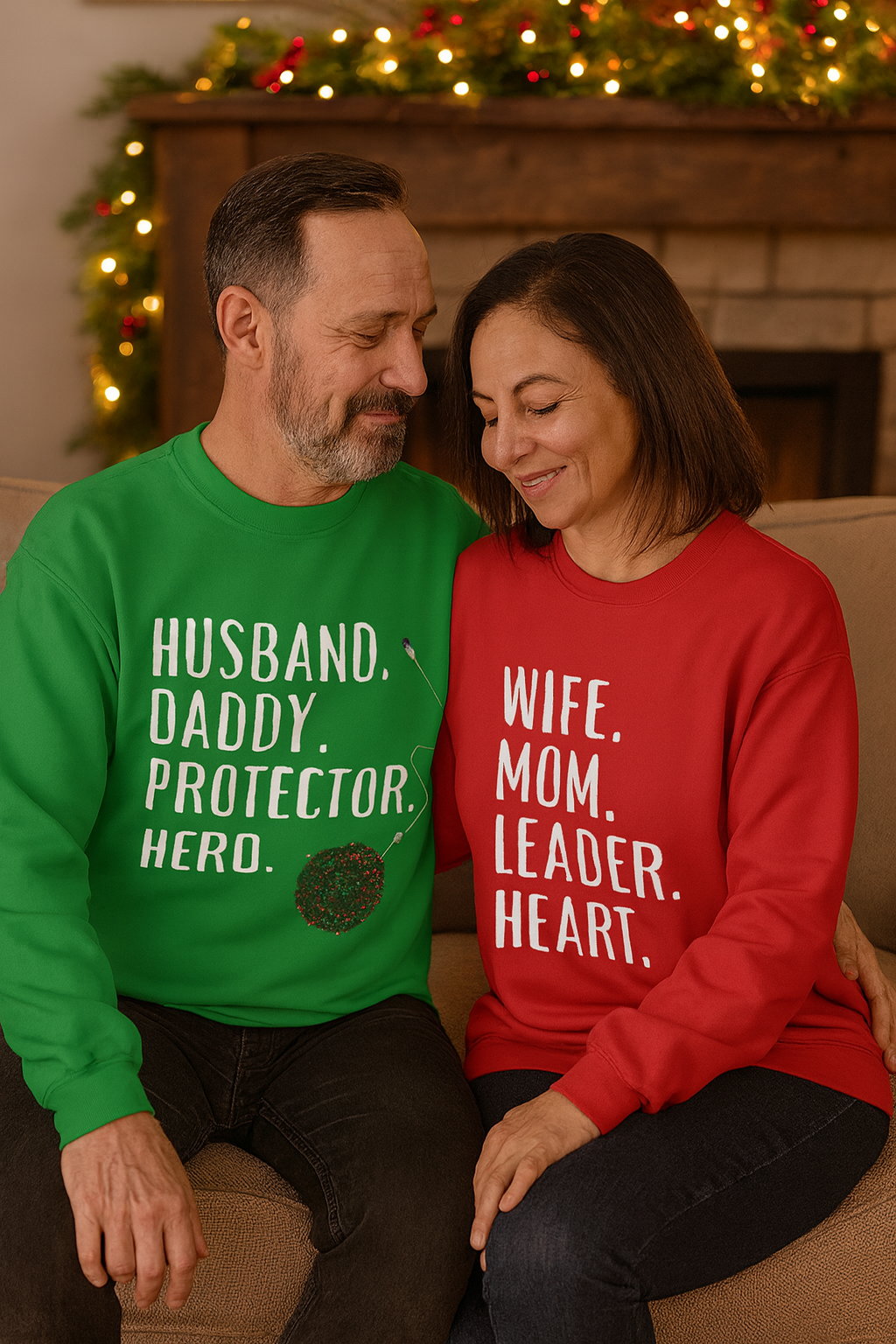 Dad Holiday Sweatshirt – Cozy Christmas Gift for Dad with Love