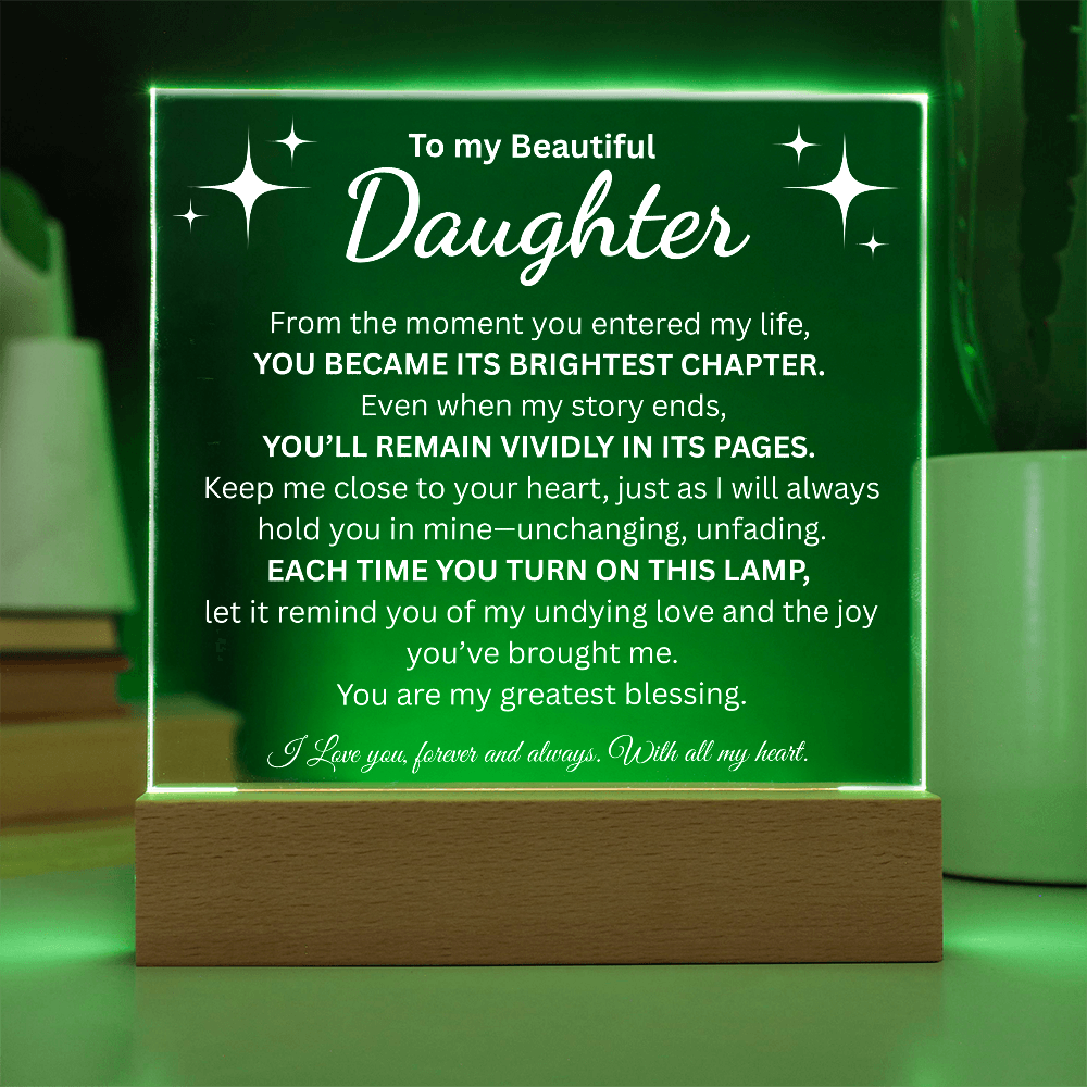To My Daughter | Brightest Chapter
