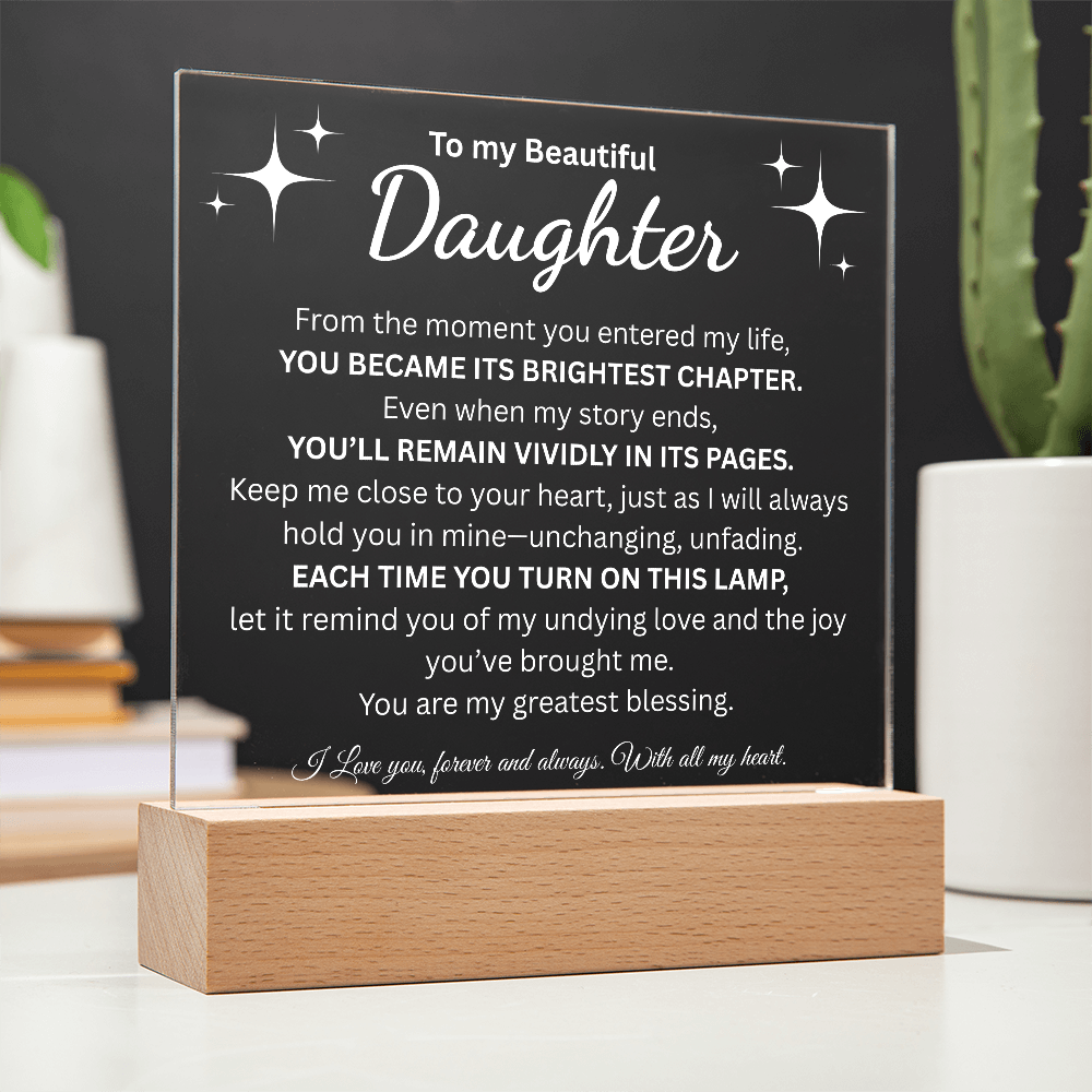 To My Daughter | Brightest Chapter
