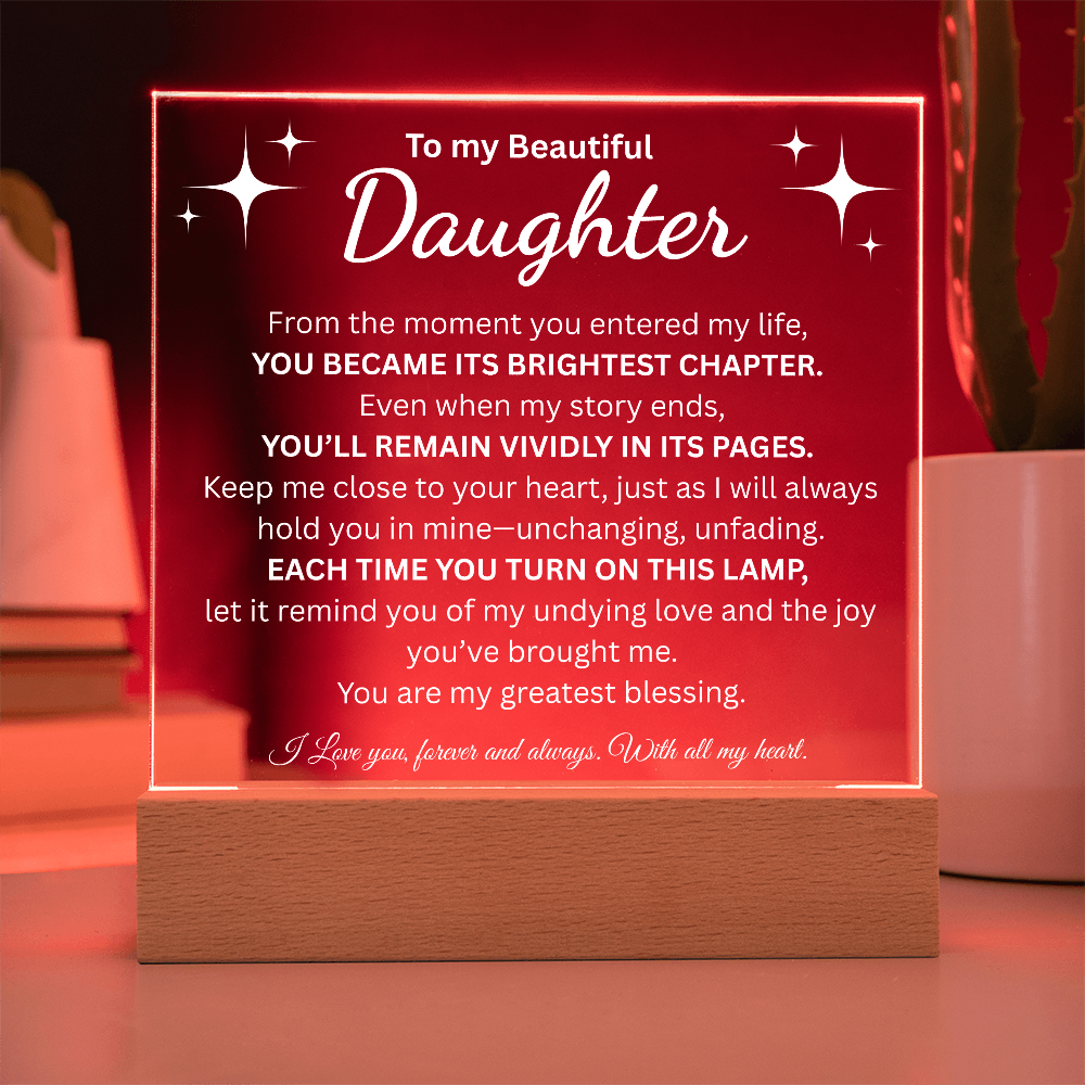 To My Daughter | Brightest Chapter