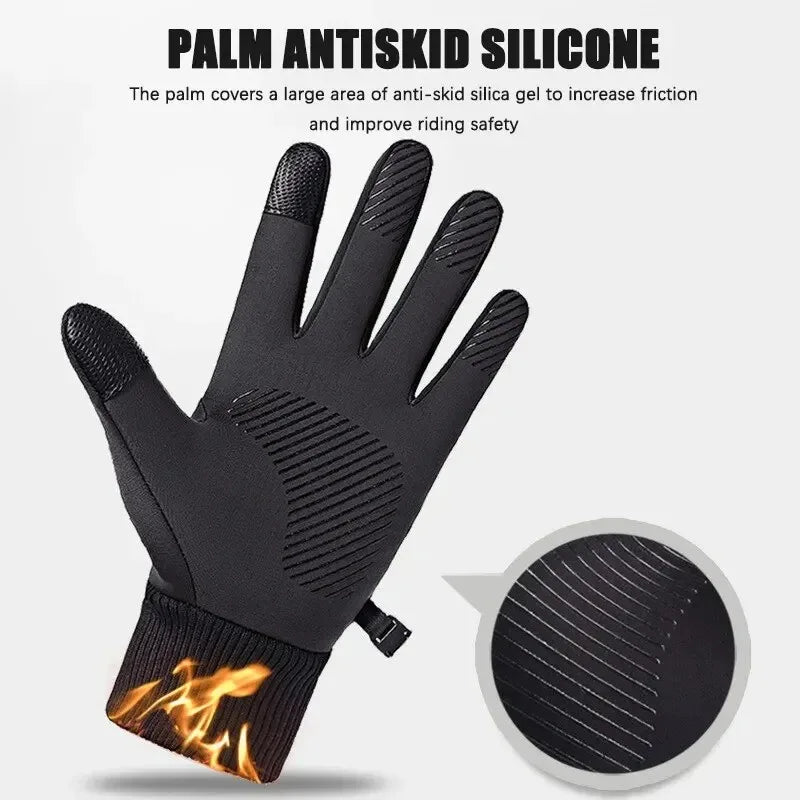 Cozy Heated Winter Touchscreen Gloves