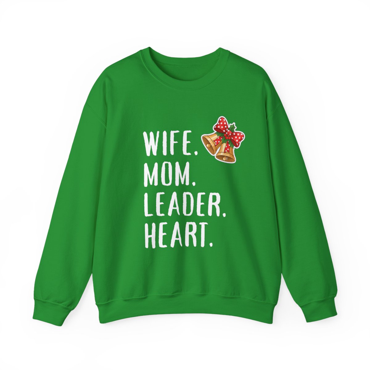 Holiday Heart Sweatshirt – Cozy Christmas Gift for Moms with Love